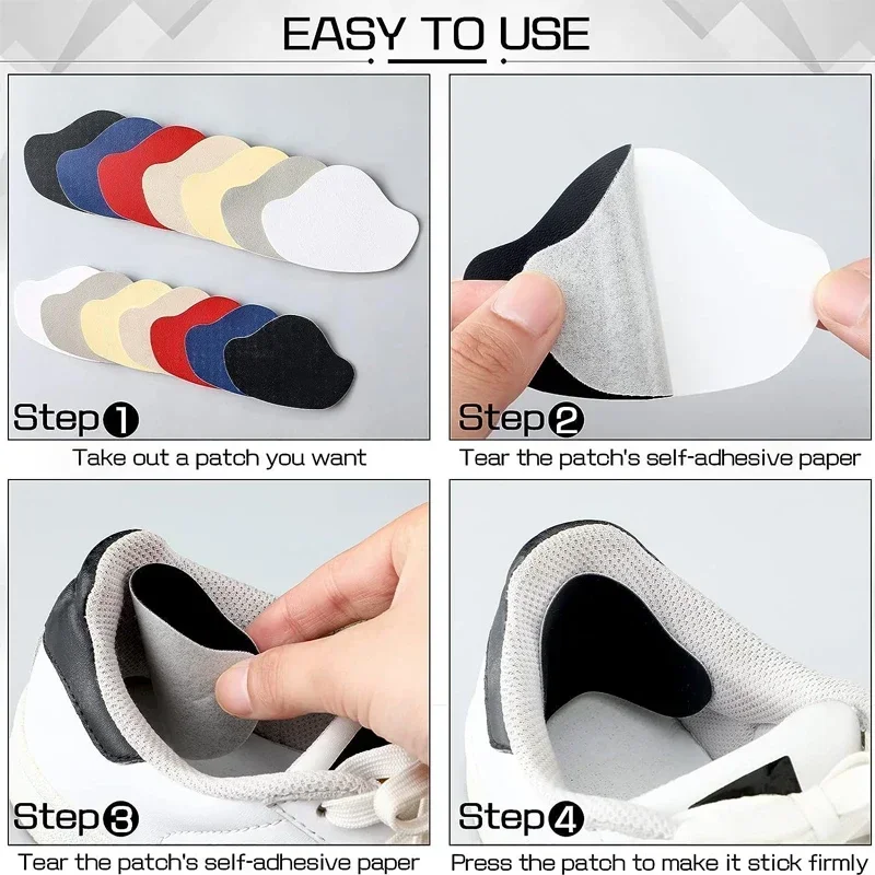 6pcs Self Adhesive Shoe Heel R - Sneaker Protector recension och pris