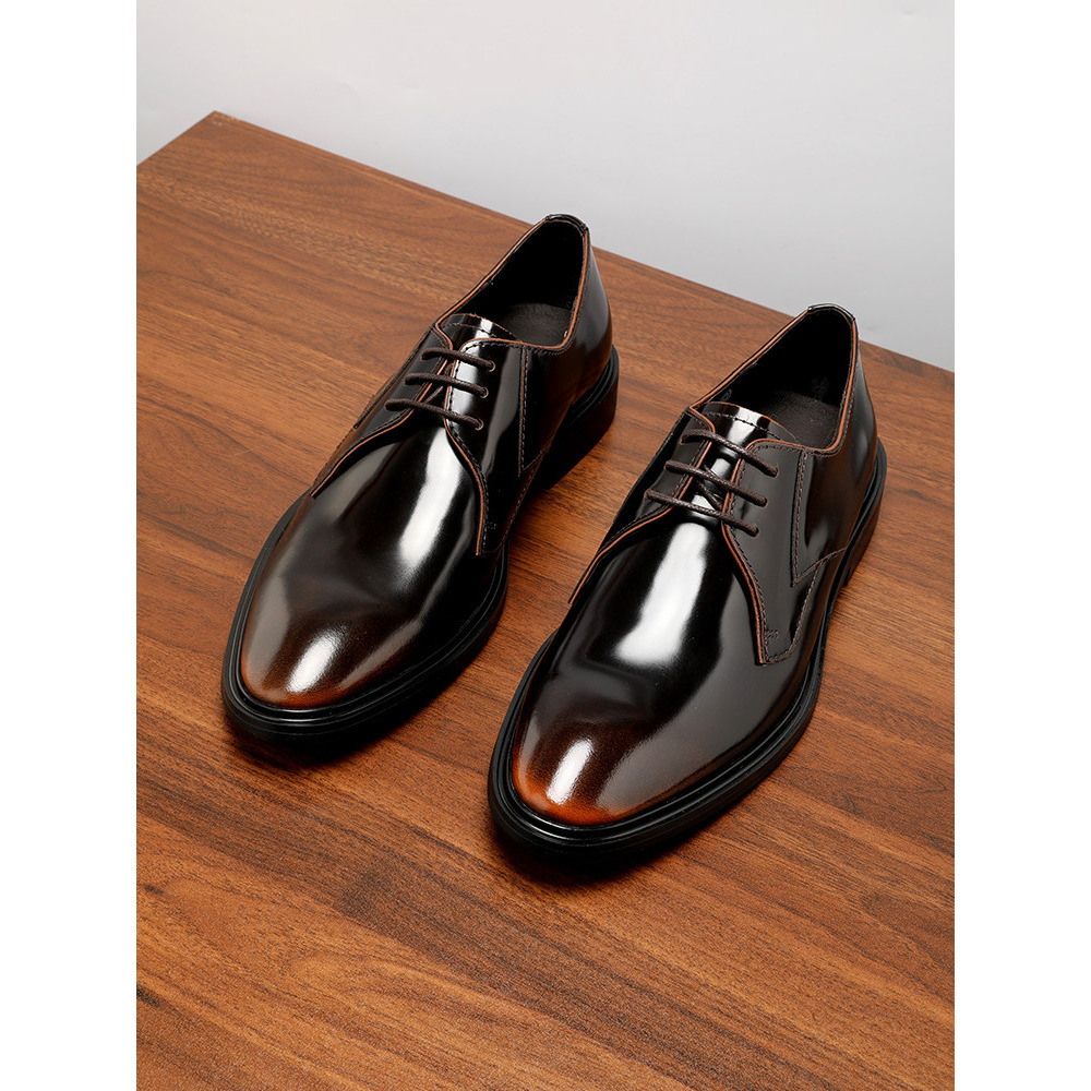 Men's British Pointed Toe Form - Leather Shoe Polish recension och pris