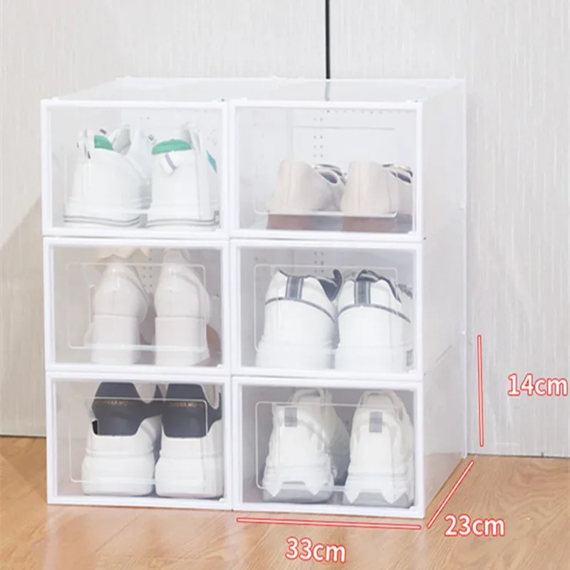 Foldable Clear Plastic Storage - Sneaker Box recension och pris