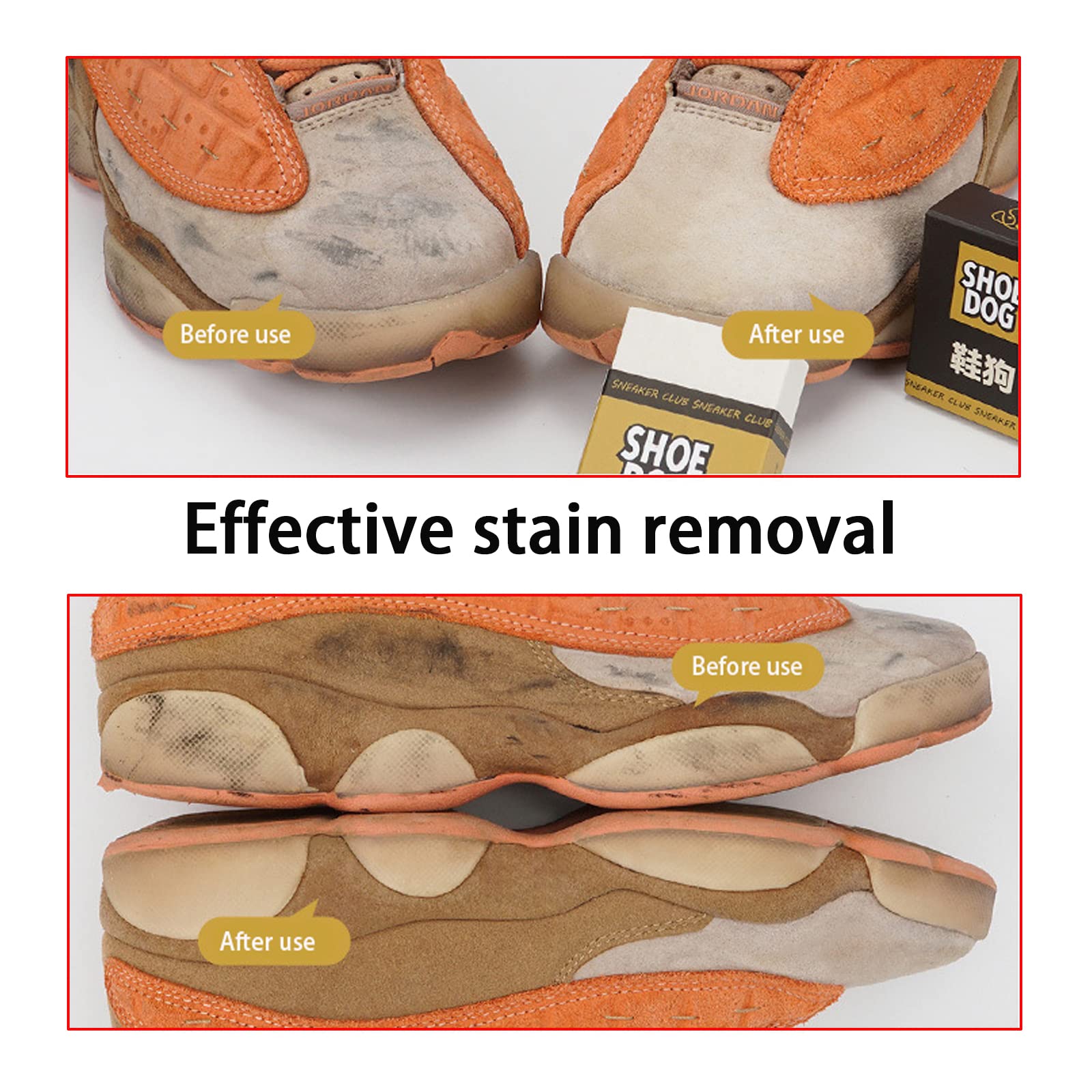 Shoe Care Cleaning Eraser, Por - Sneaker Cleaner recension och pris