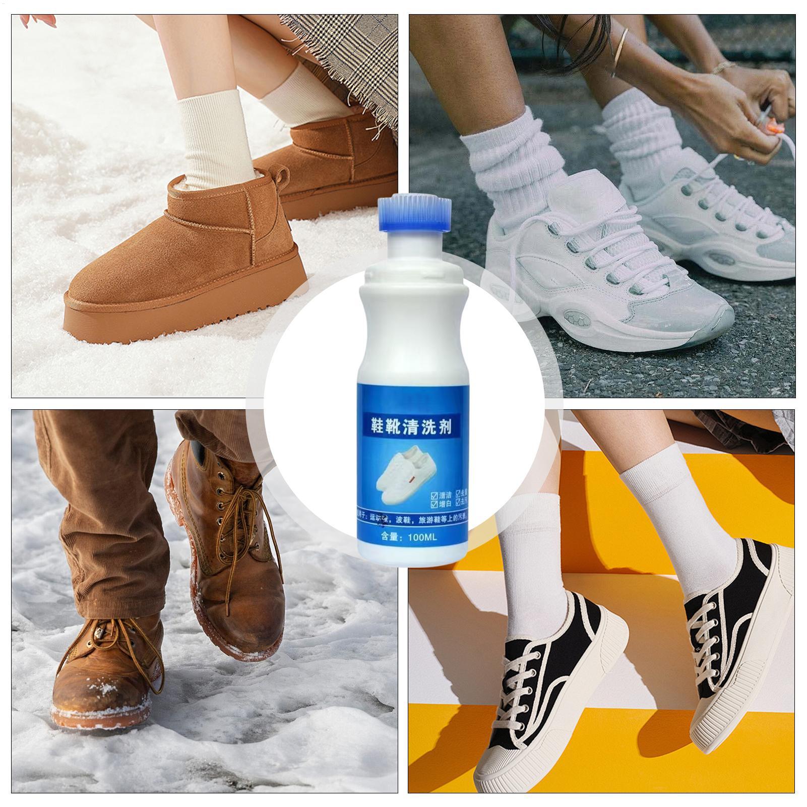 White Shoe Cleaner 100ml Foam  - Sneaker Care Spray recension och pris