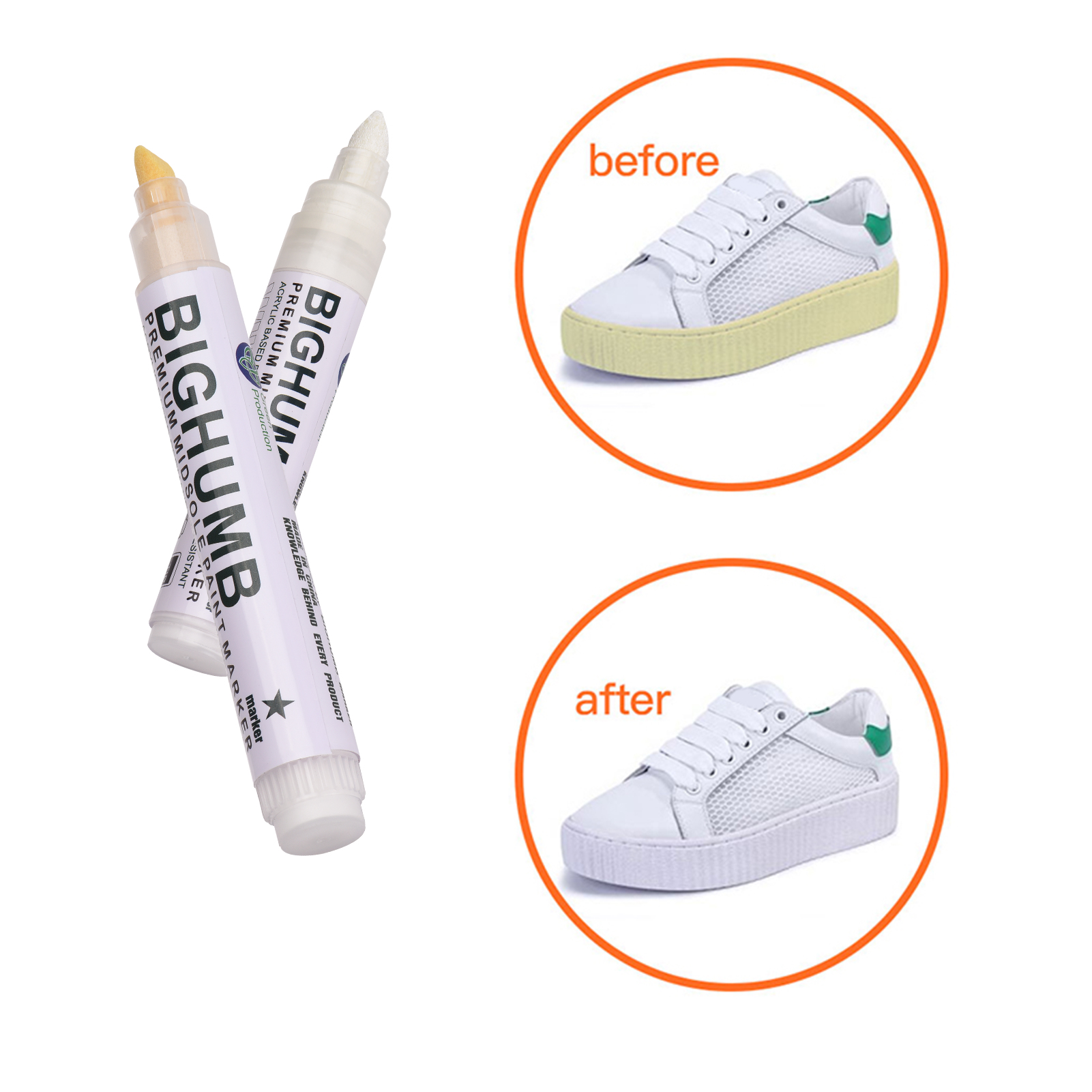 Pen BIGTHUMB Premium Midsole P - Sneaker Care Spray recension och pris