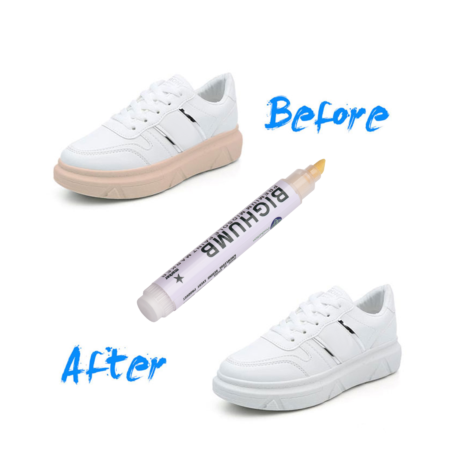 Pen BIGTHUMB Premium Midsole P - Sneaker Care Spray recension och pris